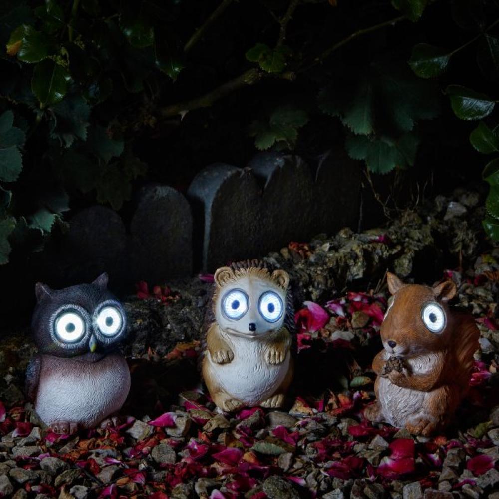 Solar-Licht Figur Igel "Hedgerow Heroes" H=12 cm